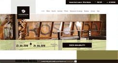 Desktop Screenshot of kosendahotel.com